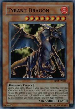 2009 Yu-Gi-Oh! Retro Pack 2 English #RP02-EN056 Tyrant Dragon Front