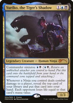 2022 Magic: The Gathering Year of the Tiger Promos #4 Yuriko, the Tiger's Shadow Front