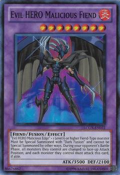 2011 Yu-Gi-Oh! Legendary Collection 2: The Duel Academy Years Mega Pack English #LCGX-EN072 Evil HERO Malicious Fiend Front