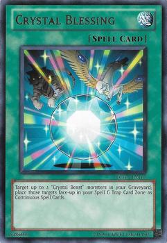 2011 Yu-Gi-Oh! Legendary Collection 2: The Duel Academy Years Mega Pack English #LCGX-EN165 Crystal Blessing Front