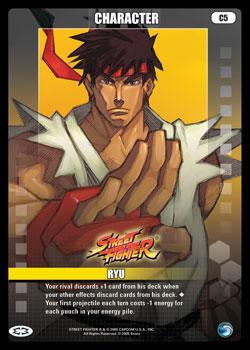 2005 Epic Battles Street Fighter 1 #C5 Ryu Front