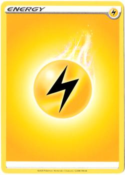 2021 Pokemon Sword & Shield Fusion Strike - Energy #NNO Lightning Energy Front