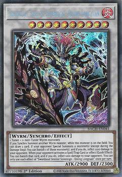 2022 Yu-Gi-Oh! Battle of Chaos English 1st Edition #BACH-EN041 Swordsoul Sinister Sovereign - Qixing Longyuan Front