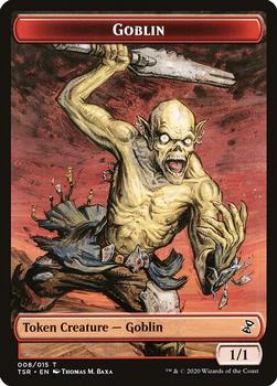 2021 Magic the Gathering Time Spiral Remastered - Tokens #008/015 Goblin Front