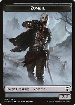 2020 Magic the Gathering Commander Legends - Tokens #006/014 Zombie Front