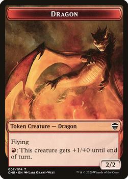 2020 Magic the Gathering Commander Legends - Tokens #007/014 Dragon Front