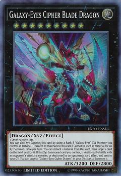 2018 Yu-Gi-Oh! Extreme Force Special Edition English #EXFO-ENSE4 Galaxy-Eyes Cipher Blade Dragon Front