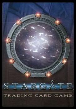 2007 Stargate System Lords #2C5 Borren, Aschen Official Back