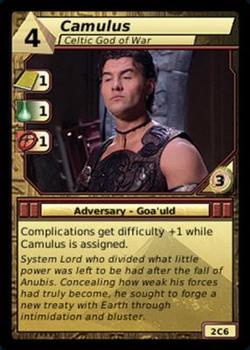 2007 Stargate System Lords #2C6 Camulus, Celtic God of War Front