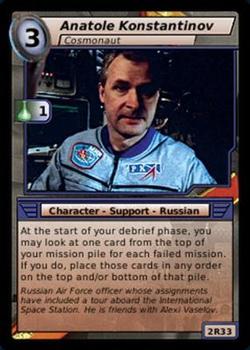 2007 Stargate System Lords #2R33 Anatole Konstantinov, Cosmonaut Front