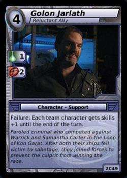 2007 Stargate System Lords #2C49 Golon Jarlath, Reluctant Ally Front