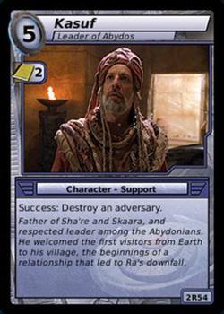 2007 Stargate System Lords #2R54 Kasuf, Leader of Abydos Front