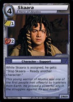 2007 Stargate System Lords #2R69 Skaara, Hero of Abydos Front
