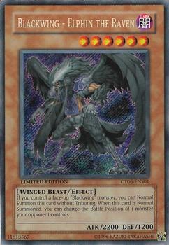 2009 Yu-Gi-Oh! Collector Tins Exclusives #CT06-ENS01 Blackwing - Elphin the Raven Front