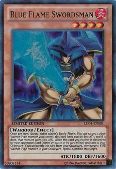 2013 Yu-Gi-Oh! Legendary Collection 4: Joey's World English #LC04-EN001 Blue Flame Swordsman Front