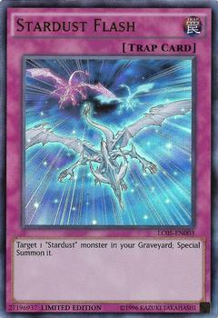 2014 Yu-Gi-Oh! Legendary Collection 5D's English Limited Edition #LC05-EN003 Stardust Flash Front