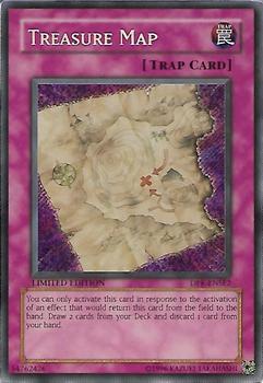 2011 Yu-Gi-Oh! Duelist Pack Special Edition #DPK-ENSE2 Treasure Map Front