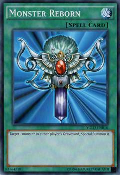 2015 Yu-Gi-Oh! Yugi's Legendary Decks English #YGLD-ENB16 Monster Reborn Front