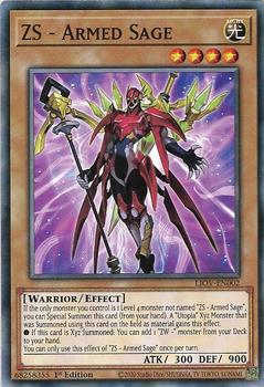 2021 Yu-Gi-Oh! Lightning Overdrive English 1st Edition #LIOV-EN002 ZS - Armed Sage Front