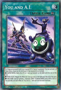 2021 Yu-Gi-Oh! Lightning Overdrive English 1st Edition #LIOV-EN061 You and A.I. Front