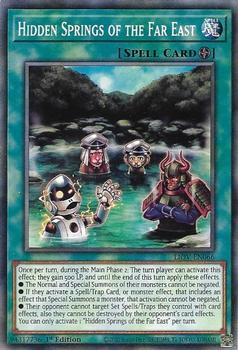 2021 Yu-Gi-Oh! Lightning Overdrive English 1st Edition #LIOV-EN066 Hidden Springs of the Far East Front