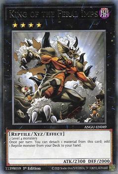 2021 Yu-Gi-Oh! Ancient Guardians English 1st Edition #ANGU-EN049 King of the Feral Imps Front