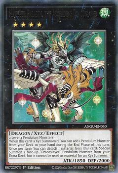 2021 Yu-Gi-Oh! Ancient Guardians English 1st Edition #ANGU-EN050 Majester Paladin, the Ascending Dracoslayer Front