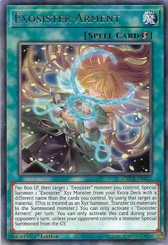 2022 Yu-Gi-Oh! The Grand Creators English 1st Edition #GRCR-EN022 Exosister Arment Front