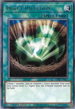 2022 Yu-Gi-Oh! The Grand Creators English 1st Edition #GRCR-EN052 Insect Imitation Front