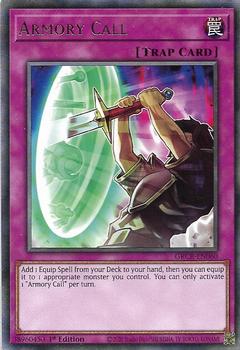 2022 Yu-Gi-Oh! The Grand Creators English 1st Edition #GRCR-EN060 Armory Call Front