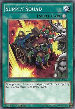 2014 Yu-Gi-Oh! Super Starter: Space-Time Showdown English 1st Edition #YS14-EN022 Supply Squad Front