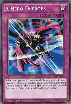 2014 Yu-Gi-Oh! Super Starter: Space-Time Showdown English 1st Edition #YS14-EN036 A Hero Emerges Front