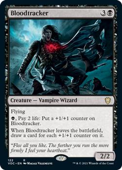 2021 Magic The Gathering Innistrad: Crimson Vow Commander #122 Bloodtracker Front