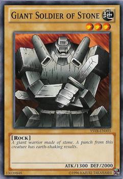2013 Yu-Gi-Oh! Yugi Reloaded English Unlimited #YSYR-EN003 Giant Soldier of Stone Front