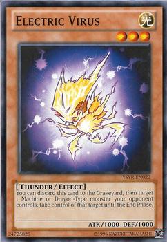 2013 Yu-Gi-Oh! Yugi Reloaded English Unlimited #YSYR-EN022 Electric Virus Front