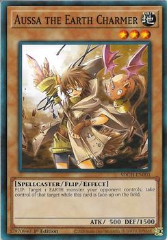 2020 Yu-Gi-Oh! Structure Deck Spirit Charmers English 1st Edition #SDCH-EN001 Aussa the Earth Charmer Front