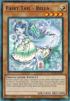 2020 Yu-Gi-Oh! Structure Deck Spirit Charmers English 1st Edition #SDCH-EN012 Fairy Tail - Rella Front