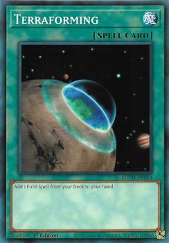 2020 Yu-Gi-Oh! Structure Deck Spirit Charmers English 1st Edition #SDCH-EN024 Terraforming Front