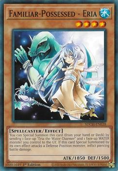 2020 Yu-Gi-Oh! Structure Deck Spirit Charmers English 1st Edition #SDCH-EN038 Familiar-Possessed - Eria Front