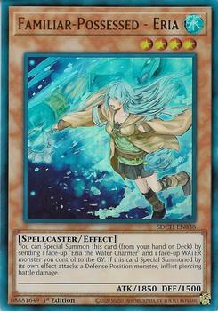 2020 Yu-Gi-Oh! Structure Deck Spirit Charmers English 1st Edition #SDCH-EN038 Familiar-Possessed - Eria Front