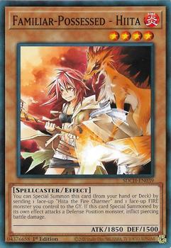 2020 Yu-Gi-Oh! Structure Deck Spirit Charmers English 1st Edition #SDCH-EN039 Familiar-Possessed - Hiita Front
