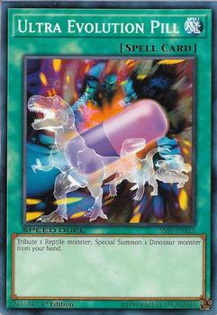 2019 Yu-Gi-Oh! Speed Duel Starter Deck: Ultimate Predators English 1st Edition #SS03-ENA18 Ultra Evolution Pill Front