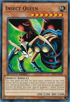 2019 Yu-Gi-Oh! Speed Duel Starter Deck: Ultimate Predators English 1st Edition #SS03-ENB08 Insect Queen Front