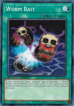 2019 Yu-Gi-Oh! Speed Duel Starter Deck: Ultimate Predators English 1st Edition #SS03-ENB20 Worm Bait Front