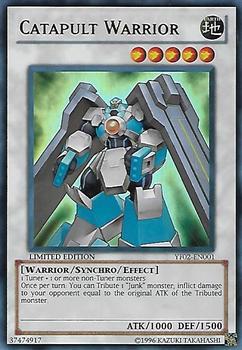 2004 Yu-Gi-Oh! 5D’s Manga: English Promos #YF02-EN001 Catapult Warrior Front