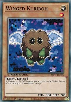 2020 Yu-Gi-Oh! Speed Duel Gx Duel Academy Box English 1st Edition #SGX1-ENA06 Winged Kuriboh Front
