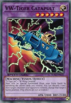 2020 Yu-Gi-Oh! Speed Duel Gx Duel Academy Box English 1st Edition #SGX1-ENC22 VW-Tiger Catapult Front