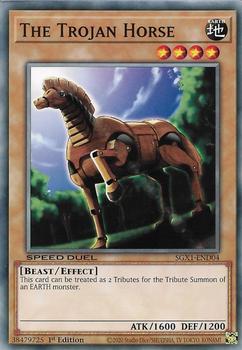 2020 Yu-Gi-Oh! Speed Duel Gx Duel Academy Box English 1st Edition #SGX1-END04 The Trojan Horse Front