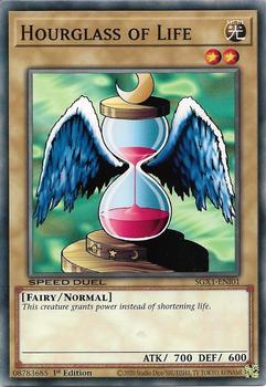 2020 Yu-Gi-Oh! Speed Duel Gx Duel Academy Box English 1st Edition #SGX1-ENI01 Hourglass of Life Front