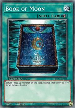 2020 Yu-Gi-Oh! Speed Duel Gx Duel Academy Box English 1st Edition #SGX1-ENI15 Book of Moon Front